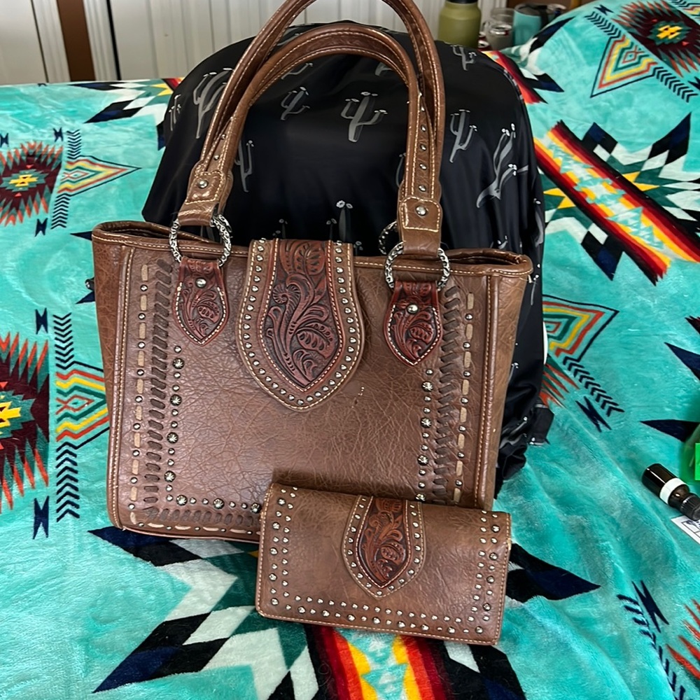 TRINITY RANCH WESTERN PURSE & WALLET